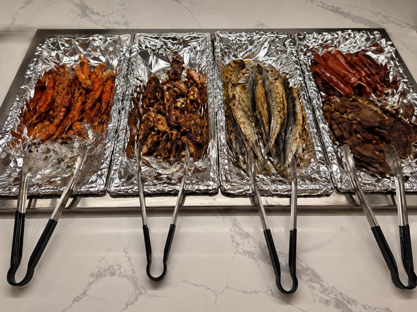Barbecue station