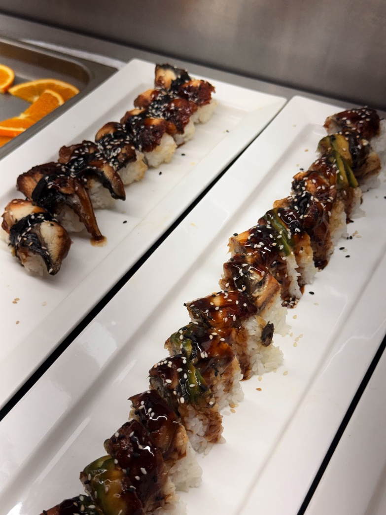 Eel sushi
