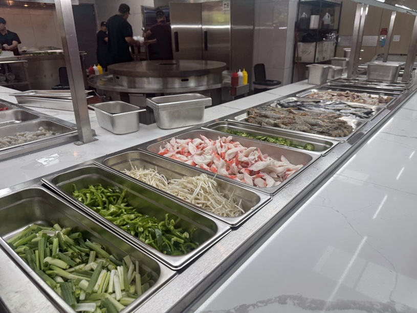 Mongolian grill veggies