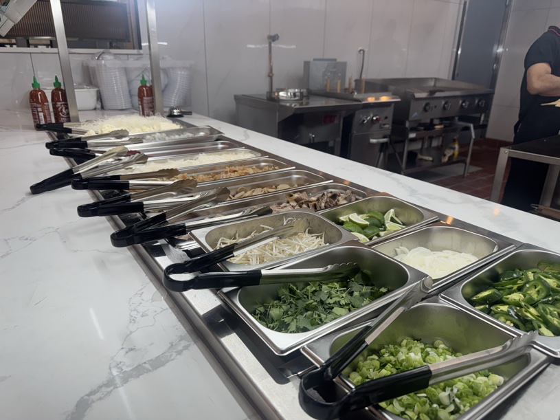 Pho toppings