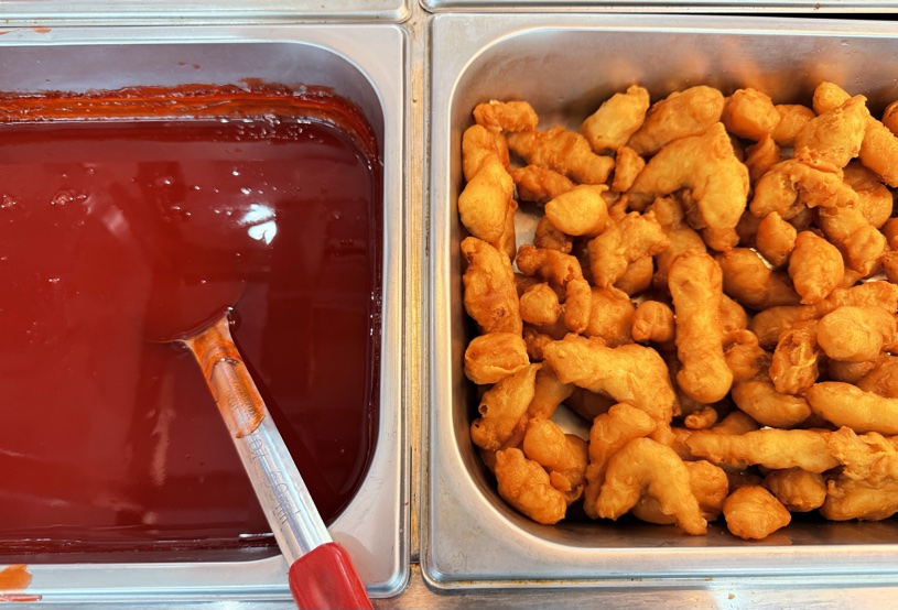 Sweet and sour chicken
